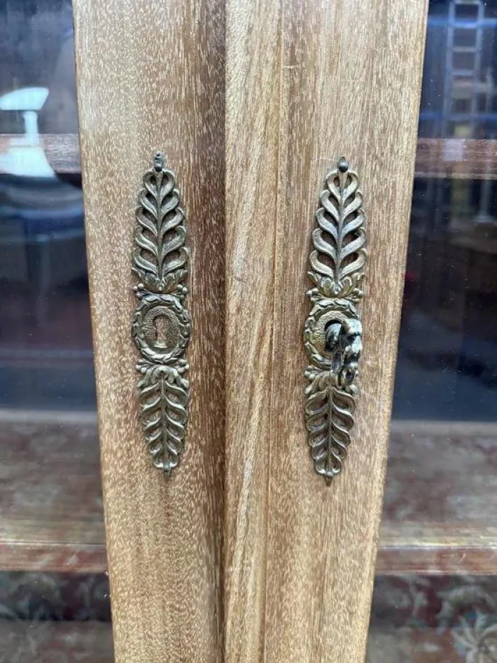 Pamono Empire Style Display Cabinet in Mahogany Discount