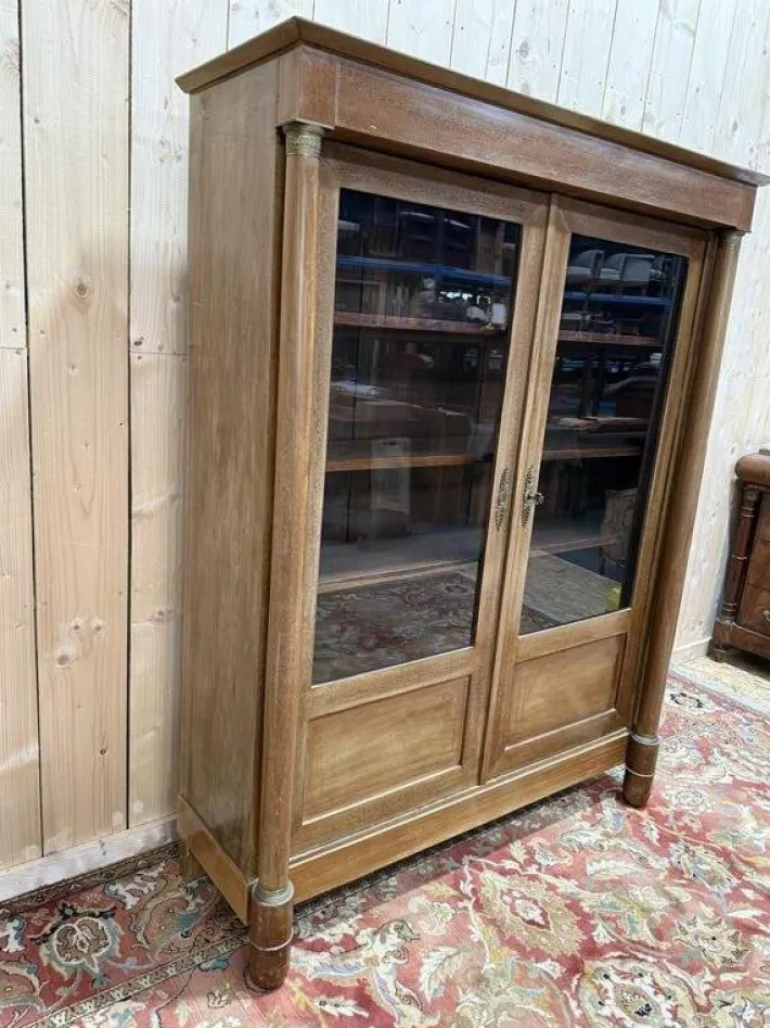 Pamono Empire Style Display Cabinet in Mahogany Discount