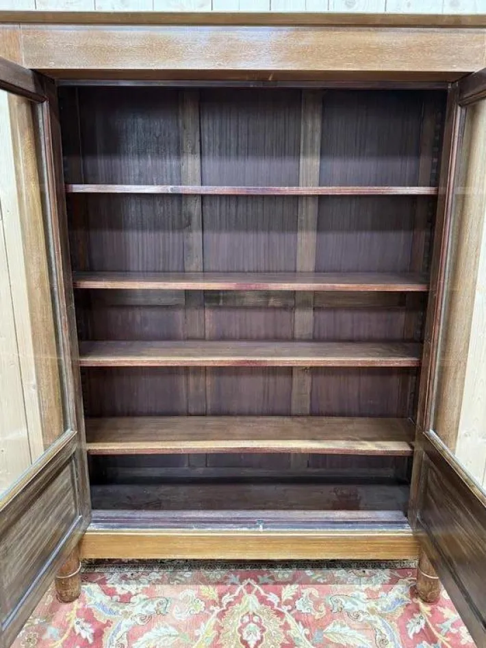 Pamono Empire Style Display Cabinet in Mahogany Discount