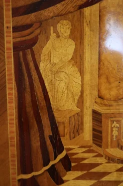 Pamono Empire Style Inlaid Secretaire, 1990s