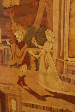 Pamono Empire Style Inlaid Secretaire, 1990s