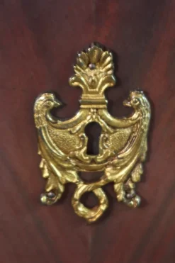 Pamono Empire Style Mahogany Chest of Drawers, 1980s Outlet