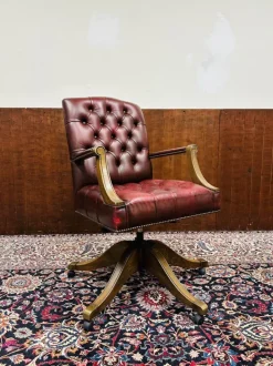 Pamono English Chesterfield Desk Chair Outlet