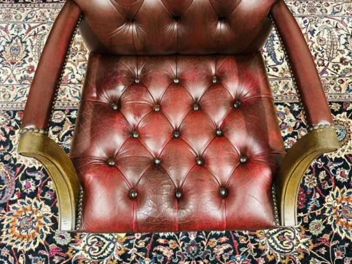 Pamono English Chesterfield Desk Chair Outlet
