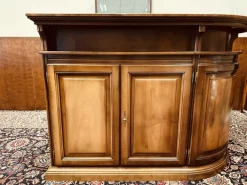 Pamono English Corner Bar with Bar Stools, Set of 5