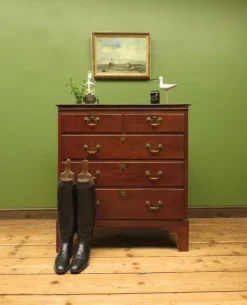 Pamono English Cottage Oak Chest of Drawers, 1700s Outlet