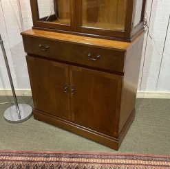 Pamono English Display Case with Two Yew Bodies, 1980s Discount