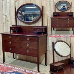 Pamono English Dressing Table in Mahogany, 1930s Online
