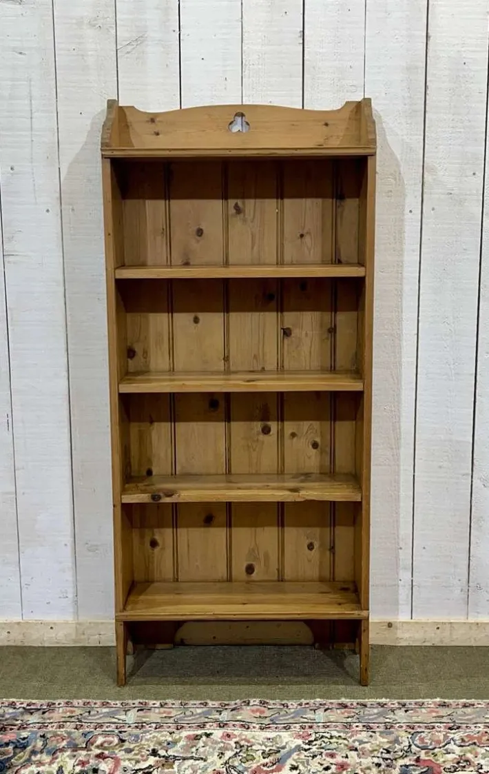 Pamono English Fir Bookcase, 1900s Clearance