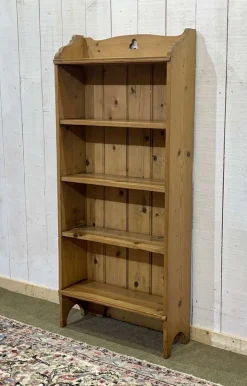 Pamono English Fir Bookcase, 1900s Clearance
