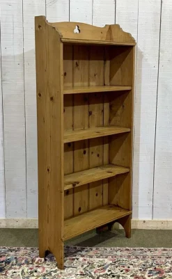 Pamono English Fir Bookcase, 1900s Clearance
