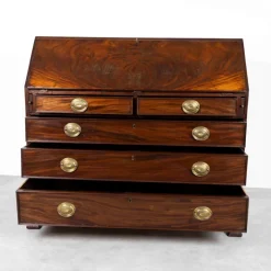 Pamono English George III Mahogany Desk Hot