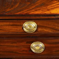 Pamono English George III Mahogany Desk Hot