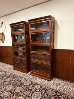 Pamono English Globe Wernicke Style Bookcase New