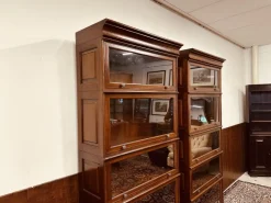 Pamono English Globe Wernicke Style Bookcase New