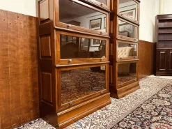 Pamono English Globe Wernicke Style Bookcase New