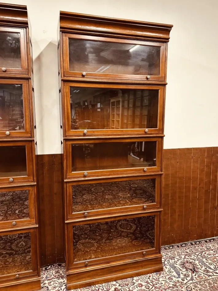 Pamono English Globe Wernicke Style Bookcase New