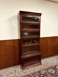 Pamono English Globe Wernicke Style Bookcase Outlet