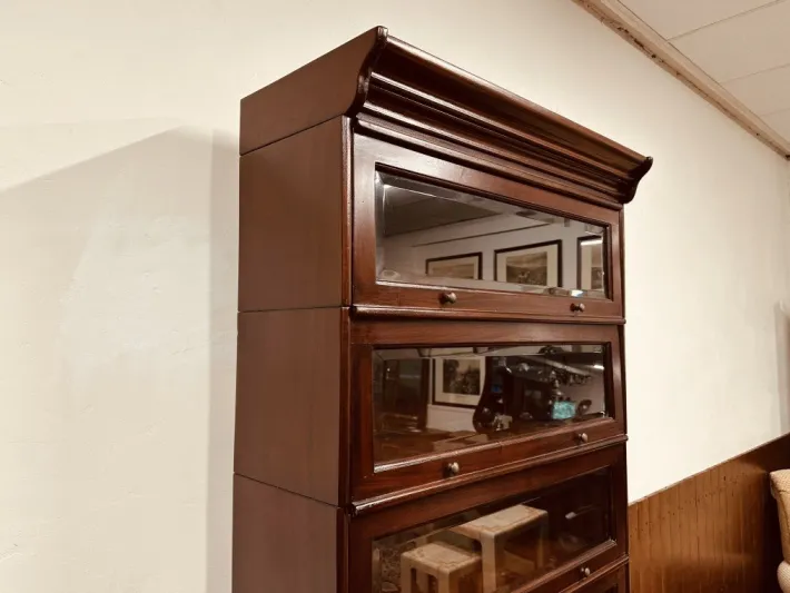 Pamono English Globe Wernicke Style Bookcase Outlet