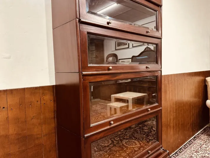 Pamono English Globe Wernicke Style Bookcase Outlet