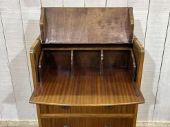 Pamono English Mahogany and Beech Secretary, 1950s Clearance