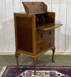 Pamono English Mahogany and Beech Secretary, 1950s Clearance