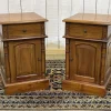 Pamono English Mahogany Bedside Tables, Set of 2 Best