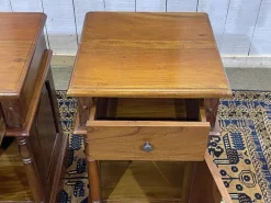 Pamono English Mahogany Bedside Tables, Set of 2 Best