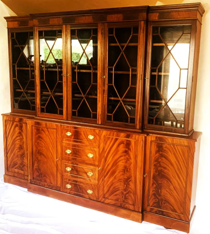 Pamono English Mahogany Cabinet with Drawers, 1960s Sale