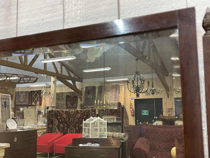 Pamono English Mahogany Dressing Table, Early 20th Century New