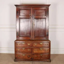 Pamono English Oak Linen Press Discount