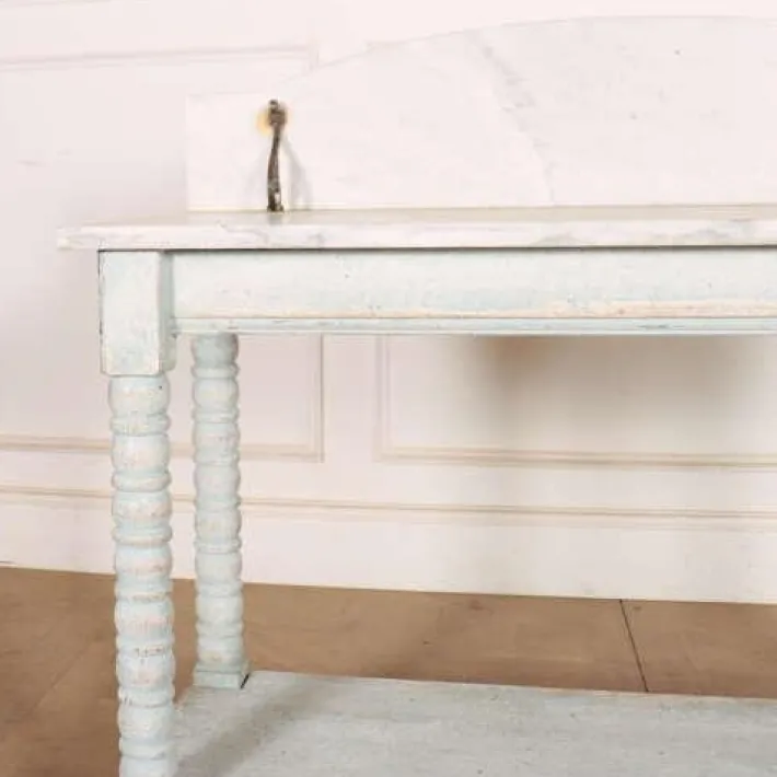 Pamono English Painted Marble Top Washstand Discount