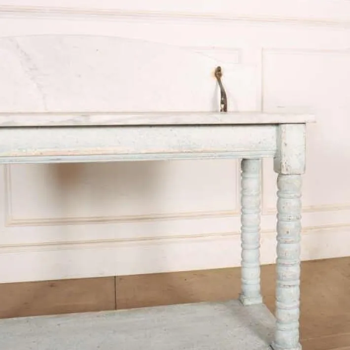 Pamono English Painted Marble Top Washstand Discount