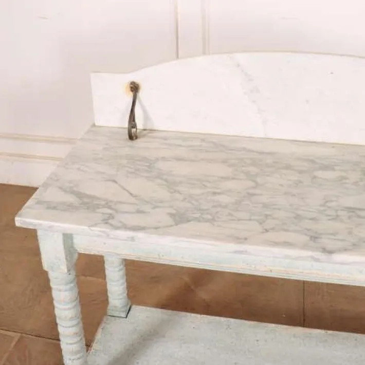 Pamono English Painted Marble Top Washstand Discount