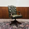 Pamono English President Chair in Olive Green Outlet