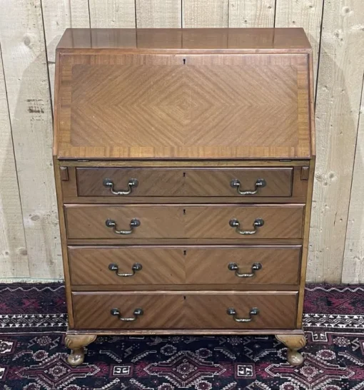 Pamono English Secretary in Mahogany, 1950s Sale