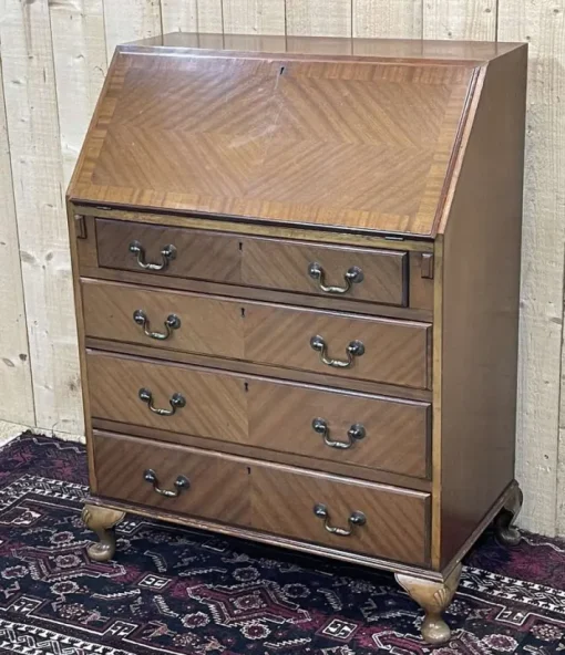 Pamono English Secretary in Mahogany, 1950s Sale