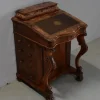 Pamono English Walnut Davenport Secretaire, 1800s New