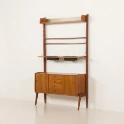 Pamono Ergo Wall Unit with Planter by John Texmon, Norway, 1960s Outlet
