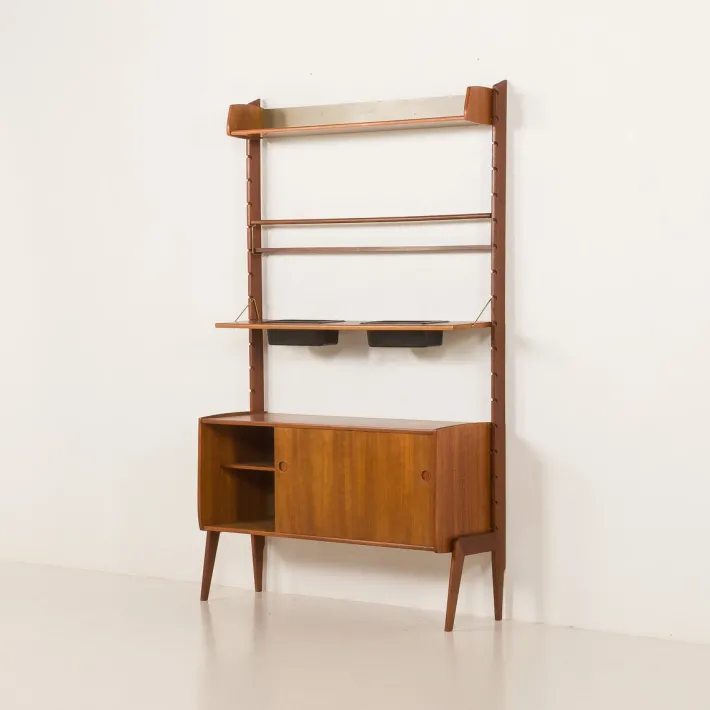 Pamono Ergo Wall Unit with Planter by John Texmon, Norway, 1960s Outlet