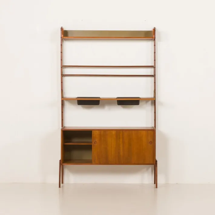 Pamono Ergo Wall Unit with Planter by John Texmon, Norway, 1960s Outlet
