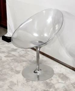 Pamono EROS Swivel Armchair by Philippe Starck for Kartell, 2000s