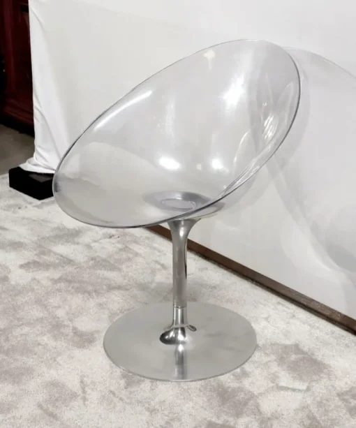 Pamono EROS Swivel Armchair by Philippe Starck for Kartell, 2000s