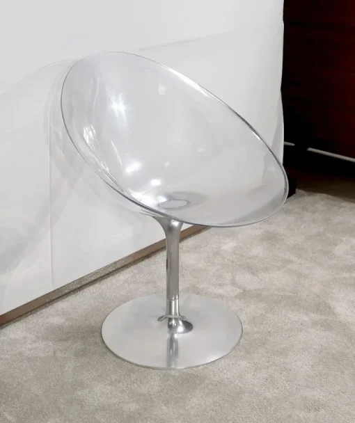 Pamono EROS Swivel Armchair by Philippe Starck for Kartell, 2000s