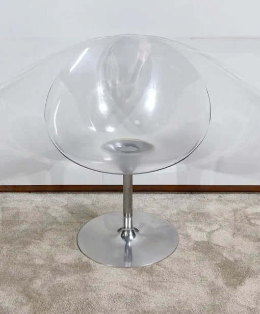 Pamono EROS Swivel Armchair by Philippe Starck for Kartell, 2000s