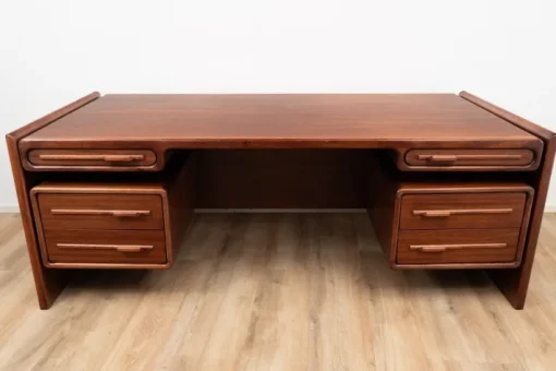 Pamono Executive Desk by Dyrlund, 1970s New