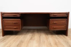Pamono Executive Desk by Dyrlund, 1970s New