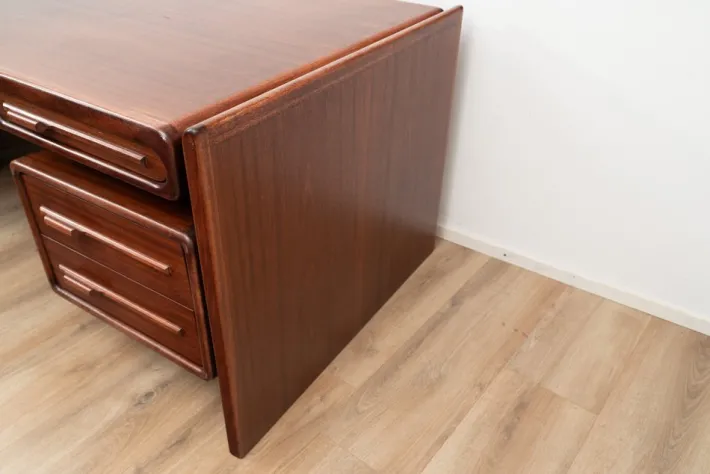 Pamono Executive Desk by Dyrlund, 1970s New