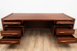 Pamono Executive Desk by Dyrlund, 1970s New