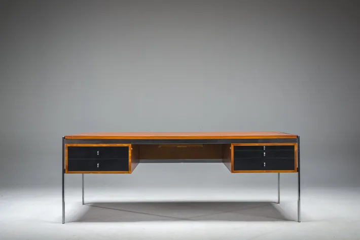 Pamono Executive Desk Jk 204 by Jorgen Kasthold for Kill International, Germany, 1960s Best